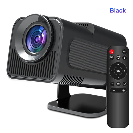 4K Android 11 Projector – Native 1080P, 390 ANSI Lumens, Dual Wi-Fi 6, BT 5.0, Portable Cinema Projector