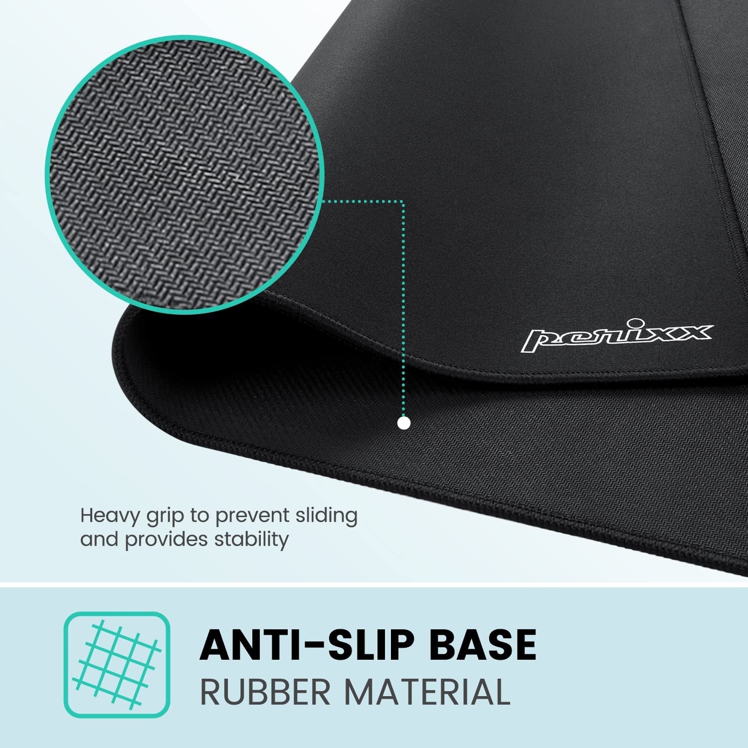 DX-1000M Waterproof Gaming Mouse Pad with Stitched Edge