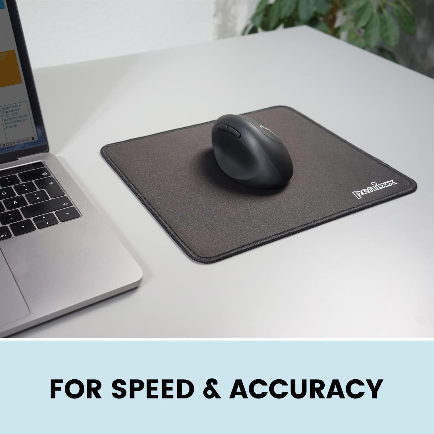 DX-1000M Waterproof Gaming Mouse Pad with Stitched Edge