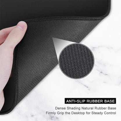Forest Serenity XXL Gaming Mouse Pad – 35.4 x 15.7 in Extended Desk Mat, Non-Slip Rubber Base, Stitched Edges, Ultra-Thin Large Mouse Pad for Desktop, Laptop & Office Setup (White Forest Design)